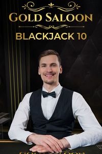 Gold Saloon Blackjack 10